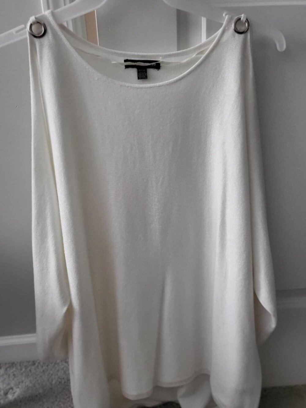 Cable & Gauge Ivory Creme Sweater